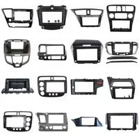 Cadre universel KZS pour autoradio Android, kits de panneaux de tableau de bord, cadre pour moniteur de voiture, cadre pour lecteur DVD de voiture, cadre pour autoradio