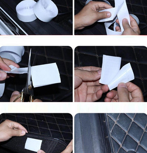 Sangle auto-agrippante double face personnalisée noire 20mm 25mm 38mm 50mm – Fermeture auto-agrippante adhésive - Product Image 6