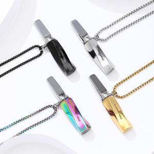 Mindful Breathing Training Focus Aid Collier pour arrêter de fumer et outil de vapotage Collier respiratoire avec filtre en coton - Product Image 2