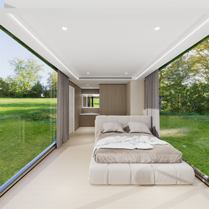 บ้านพรีแพ็บโมดูลแบบโมดูลแบบเคลื่อนที่ได้บ้านหรูขนาดกะทัดรัดถอดออกได้พื้นที่ในสหรัฐอเมริกาดีไซน์ใหม่ - Product Image 3