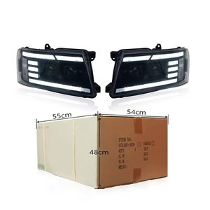 Suitable for 2004-2022 Y61 and Patrol models, <b>LED</b> <b>headlight</b> retrofit <b>headlights</b> with sequential turn signals. - Product Image 1