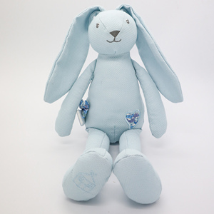 <span class=keywords><strong>Muñecos</strong></span> <span class=keywords><strong>de</strong></span> <span class=keywords><strong>Peluche</strong></span> <span class=keywords><strong>de</strong></span> Conejo Súper Suaves con Cubierta <span class=keywords><strong>de</strong></span> Algodón y Spandex, Color Rosa Claro y Azul - Product Image 2