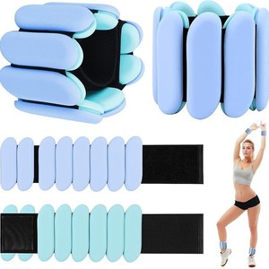Pesas de Silicona Impermeables <span class=keywords><strong>para</strong></span> Muñecas y Tobillos, Bandas Ajustables con Peso <span class=keywords><strong>para</strong></span> Fitness, Running, Yoga, Pilates y Entrenamiento de Fuerza - Product Image 5