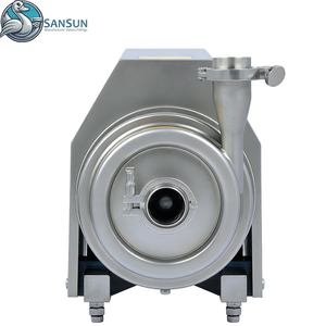 ปั๊มหอยโข่งสแตนเลสสุขภัณฑ์ EPDM 0.5Mpa มาตรฐาน DIN SMS สำหรับสารเคมีเครื่องสำอาง - Product Image 3