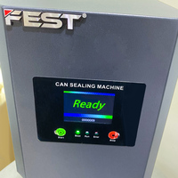 Machine à sceller les bouteilles en aluminium PET pour jus de soda