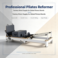 Nouvel équipement d'entraînement Pilates pour la maison, lit de Pilates multifonctionnel pliable en alliage d'aluminium, unisexe, pour l'intérieur, fabriqué en Chine