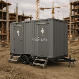 Baño Portátil Nuevo Modelo 2025, Contenedor de Baño con 8 Estaciones, Unidad de Baño Portátil con Ducha y Contenedor Móvil - Product Image 3