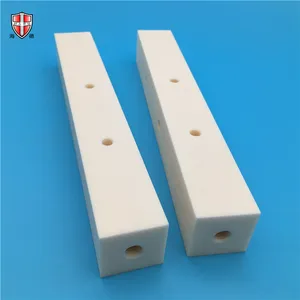 Alumina Ceramic Bar 99.5 Alumina Ceramic Grinding Drilling Long Ceramic Bar Ceramic Rod