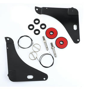 Limitador de Bloqueo del Capó para Dodge Challenger 82214260AC, Pieza de Repuesto de Hierro Negro para Modelos 2015-2021 - Product Image 2