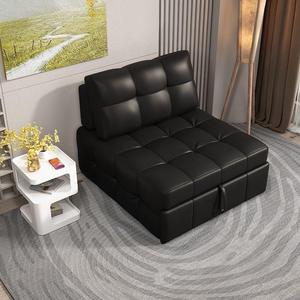 Sofá-<span class=keywords><strong>cama</strong></span> plegable de cuero de lujo moderno, sofá-<span class=keywords><strong>cama</strong></span> plegable con precios bajos, muebles de dormitorio y sala de estar - Product Image 3