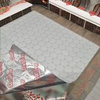 Papier d'aluminium parchemin en nid d'abeille de qualité restaurant papier kraft résistant à l'huile pour gâteaux pain hamburgers revêtement de qualité alimentaire