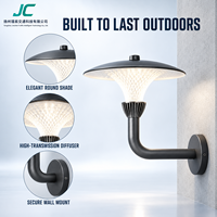 Lampe murale LED extérieure personnalisée OEM en aluminium pour projets de jardin, de cour et de paysagisme