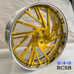 Ruedas de Aleación de Aluminio Personalizadas de 22x10 24x12 Pulgadas, Ruedas Cromadas 5x112 5x120 5x114.3 5x127 para Chevrolet Silverado para Autos de Lujo - Product Image 4