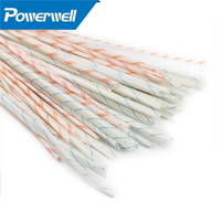 Funda Protectora Trenzada para Cables, Funda de PVC con Revestimiento de Fibra de Vidrio