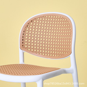 Taburete <span class=keywords><strong>de</strong></span> Bar Moderno, Simple, <span class=keywords><strong>de</strong></span> Plástico Moldeado, Apilable, Ligero, para Isla <span class=keywords><strong>de</strong></span> <span class=keywords><strong>Cocina</strong></span>, Cafetería, Restaurante, Sala <span class=keywords><strong>de</strong></span> Estar, Bar - Product Image 4