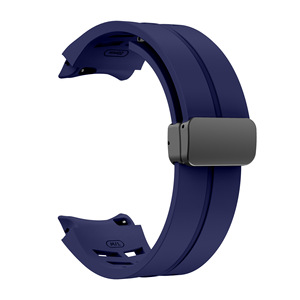 Correa de reloj de silicona con cierre plegable magnético para Samsung Galaxy Watch 7 6 5 4 Watch Band - Product Image 3