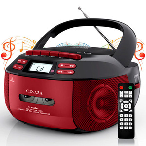 Factory Custom <b>Retro</b> Cassette Recorder Player With AM FM SW Radio USB TF Slot Rechargeable Boombox For Outdoor Camping <b>Gift</b> - Product Image 2