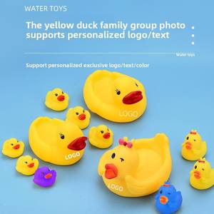 Juguete Antiestrés de Pato Amarillo Personalizable con Logo, Simpático y Suave para Aliviar el Estrés, Juguete Acuático de Celebridad de Internet al Por Mayor - Product Image 3