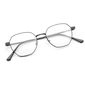 热销不规则金属女性流行光学眼镜框