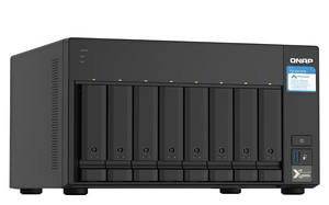 Nouveau QNAP MAS TS-832PX-4G 8 baies haute capacité 1,7 GHz 4 cœurs NAS pour environnements informatiques en réseau avec performances réseau élevées Double SFP+ 10GbE - Product Image 2