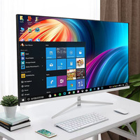 Arrivée d'usine 21.5/23.8/27 pouces processeur Core tout en un PC ordinateur de bureau bureau jeu de travail de bureau