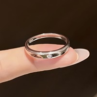 Bague en moissanite 2 carats, argent sterling 925, bague solitaire classique à six griffes