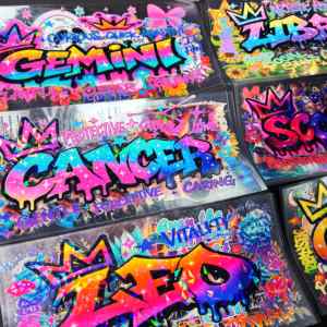 Transferts DTF holographiques UV à motif personnalisé pour gobelets, tasses et autocollants brillants, vente en gros, irisés, transfert facile sans résidus - Product Image 2