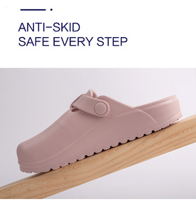 도매 여성 플랫 나막신 여름 가을 샌들 귀여운 숙녀 핑크 캐주얼 가벼운 샌들 - Product Image 6