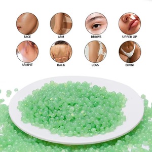 Custom Logo Vegan Aloe Hypoallergenic Hair Removal Wax Bead Natural Painless No Strip Wax Bean Bulk Wholesale Price - Product Image 2