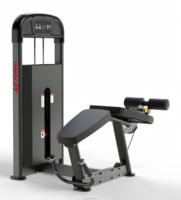 Machine de musculation professionnelle en acier de haute qualité pour soulevé de cuisse et press à jambes, équipement de fitness avec sélection de charge par broche et pile de poids de 70 kg