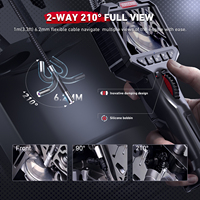 Vente chaude 8.5Mm 180 Degrés Caméra Endoscope Portable, IP67 Étanche Endoscope HD Réparation De Voiture Vidéo Industrielle USB Endoscope