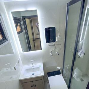 럭셔리 애플 캡슐 포드 하우스 리조트 가든 홈 및 스마트 하우징을위한 조립식 모듈 형 거실 - Product Image 3