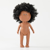 Poupée Mia Potato Nude de 24 cm, plusieurs tons de peau, en vinyle, cheveux bouclés/lisses courts, faite à la main, jouet de déguisement pour enfants, cadeau