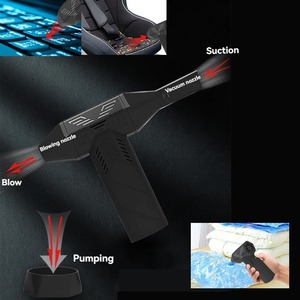 Limpiador Multiusos, Soplador de Aire Eléctrico para Encender Fuego, Material de Alta Dureza para Cámaras, para Asientos de Coche, 140 120 40 mm - Product Image 2