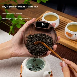 ठोस लकड़ी पोर्टेबल सरल लक्जरी छोटे इलेक्ट्रॉनिक चाय पैमाने KP-270 चाय समारोह के लिए उपहार सेट - Product Image 1