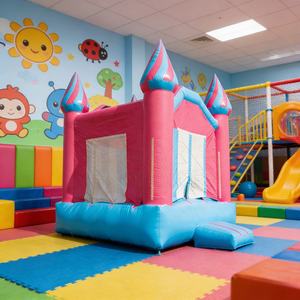 Castillo Inflable <span class=keywords><strong>de</strong></span> PVC Rosa <span class=keywords><strong>de</strong></span> Nuevo Diseño, Casa <span class=keywords><strong>de</strong></span> Brinco Inflable <span class=keywords><strong>para</strong></span> Exteriores, Combo <span class=keywords><strong>de</strong></span> Brinco <span class=keywords><strong>para</strong></span> <span class=keywords><strong>Fiestas</strong></span> Infantiles - Product Image 1