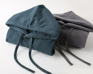 Custom Logo 420Gsm Heavyweight Men's Sweatshirt Oversized French Terry Hoodie With Drop Shoulder Thick Heavy Blank for Winter - Product Image 3