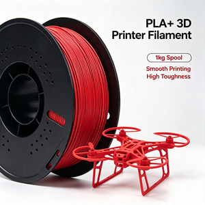 Filament d'imprimante 3D PLA+ haute résistance 1,75 mm FDM, filament PLA PRO pour imprimante 3D 1 kg, précision dimensionnelle 0,02 mm, bobine anti-blocage - Product Image 1