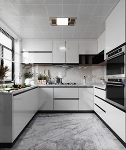 Gabinetes combinados con marco de metal negro de estilo industrial personalizado, puertas de <span class=keywords><strong>hierro</strong></span> forjado para almacenamiento de piezas de herramientas, Loft, apartamentos, cocinas - Product Image 1