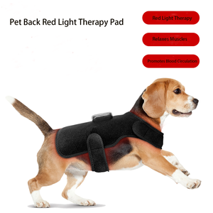 Ceinture de luminothérapie rouge pour animaux de compagnie (chiens, chats) – Soulagement de la <span class=keywords><strong>douleur</strong></span> par LED infrarouges, récupération musculaire et <span class=keywords><strong>articulaire</strong></span>, minuterie réglable, dispositif vétérinaire - Product Image 3