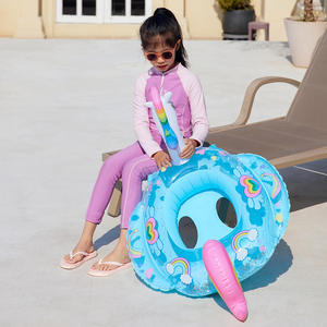 Flotador de Natación <span class=keywords><strong>para</strong></span> Bebés, en Forma de Corazón, Unicornio, Asiento Inflable <span class=keywords><strong>para</strong></span> Bebés, Piscina, Parque Acuático, Uso Infantil - Product Image 3