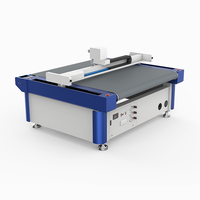 Cortador de tela, cuchillo redondo automático, máquina de plotter de corte de tela de poliéster