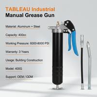 Pistola de Engrase Manual de 400 CC, Nueva, en Oferta, de Alta Resistencia, Fácil de Operar, Herramientas Manuales, Pistola de Engrase Inalámbrica, Otras Herramientas Manuales