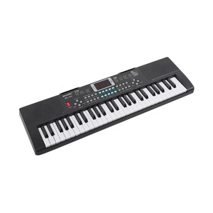 <span class=keywords><strong>Clavier</strong></span> de piano électrique 54 touches en plastique avec haut-parleur intégré, design compact, multifonctionnel, orgue électronique à accord simple, alimentation USB - Product Image 6