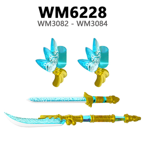 WM6228-6229 <span class=keywords><strong>Juego</strong></span> Killer Mira Rumi Zoey Regalo Juguetes DIY Bloques de Construcción para Niños - Product Image 4