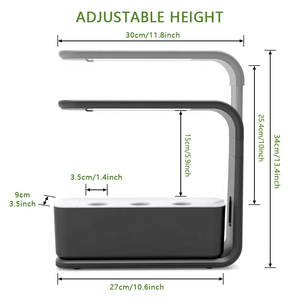 Système de culture hydroponique automatique intelligent pour serre de jardinage <span class=keywords><strong>intérieur</strong></span> avec <span class=keywords><strong>LED</strong></span> et pot de culture d'herbes aromatiques - Product Image 5