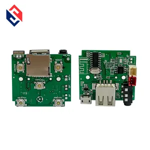 Papan Speaker BT PCB Tiongkok Modul pemutar Video Usb untuk Radio mobil papan sirkuit mp3 diagram papan sirkuit papan pemutar mp3