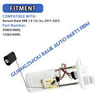 PAT Nouvelle pompe à carburant de haute qualité pour Renault Kwid XBB 1.0 12v 3cc 2017-2023 OEM 0580314609 172021690R