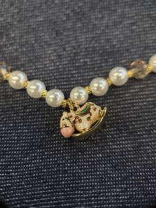 Colgantes de Perlas de Cristal Coloridas, Collares para Mascotas, Accesorios para Perros y Gatos - Product Image 5