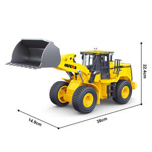 LEHOO <span class=keywords><strong>Huina</strong></span> 1552 11CH RC <span class=keywords><strong>Bulldozer</strong></span> 1/16 Alloy Construction Vehicle 2.4ghz Remote Control Truck Toys - Product Image 6